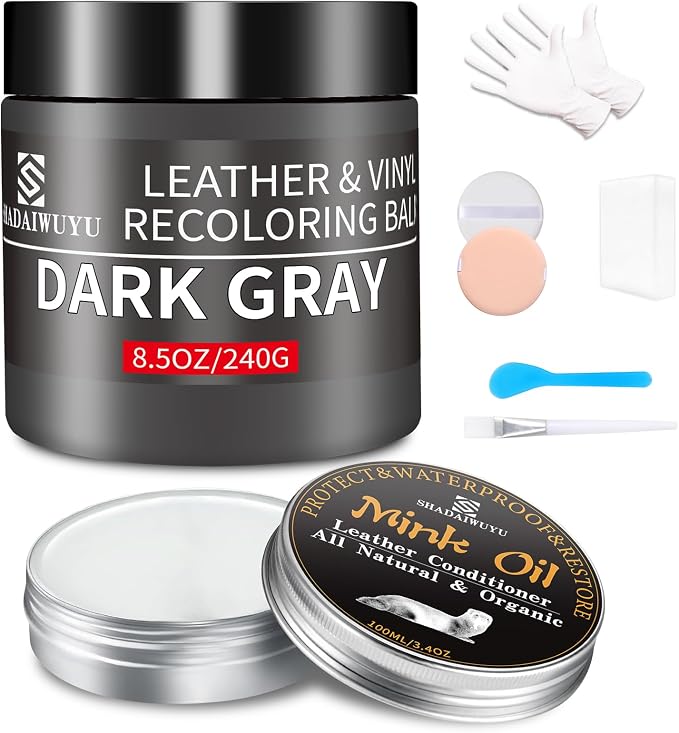 SHADAIWUYU 8.5oz Leather Recoloring Balm by SHADAIWUYU