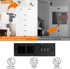 FJTJBSI 47.3" Tall Dresser for Bedroom Chests of Drawers - Image 4