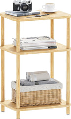 Bamboo End Table, Side Table for Small Space - Image 3