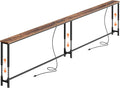 Huuger 110.2 Inch Sofa Table by Huuger