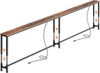Huuger 110.2 Inch Sofa Table by Huuger