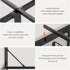 VIAGDO Wooden Bed Frame King Size - Image 7