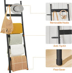 HOOBRO Blanket Ladder, 6-Tier Towel Rack - Image 6