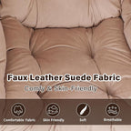 Lazy Chair with Ottoman, Modern Accent Chair Contemporary Sofa Chair with - Image 7