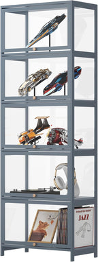 5-Tier Clear Display Cabinet - Image 4