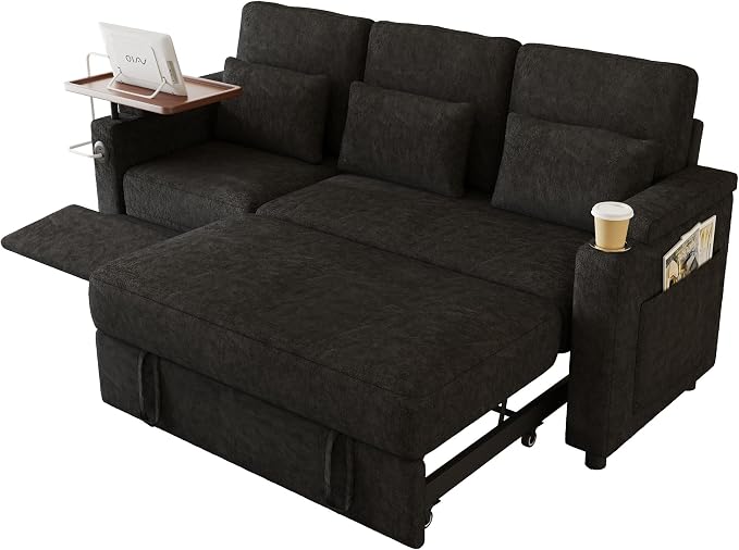 Queen Sectional Sleeper Sofa by LITVZ