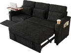 Queen Sectional Sleeper Sofa by LITVZ