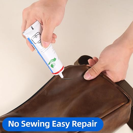 Leather Glue, Permanent，Adhesive Clear, Waterproof，for Sofas, Car Seats - Image 6