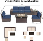 ALAULM 7 Pieces Patio Furniture Set - Image 6
