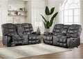 HAOMARKETS Manual Reclining Loveseat Sofa Set of 2 by HAOMARKETS