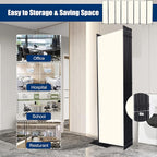 Room Divider 6FT Portable Room Dividers and Folding Privacy Screens, 8 Panel - Image 4