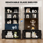 BROTTAR 67" Display Cabinet - Image 5