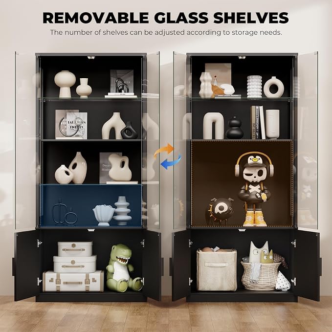 BROTTAR 67" Display Cabinet - Image 5