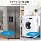 Bed Risers 1 inch, 2 inch, 3 inch, 4 inch Heavy Duty, Adjustable Furniture Riser - Image 4