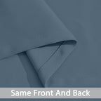 Yakamok Room Darkening Curtains 42x72 inch Length Stone Blue-Living Room | 2 - Image 4