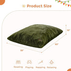 MAXYOYO 3 in 1 Kids Bean Bag Chair, Child Floor Sofa - Image 3