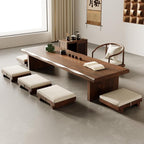 Solid Wood Low Coffee Tea Table by Unknown