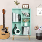 LEYAOYAO 5 Cube Bookshelf 3-Tier Bookcase - Image 7