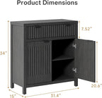Fatmok Fluted Buffet Cabinet - Image 2