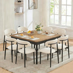 UVV Dining Chairs Set of 8, Metal Kitchen Chairs by UVVLivetheQualityLife