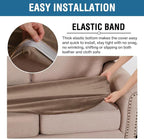 H.VERSAILTEX Velvet Stretch Individual Couch Cushion Cover Plush Slipcover - Image 4