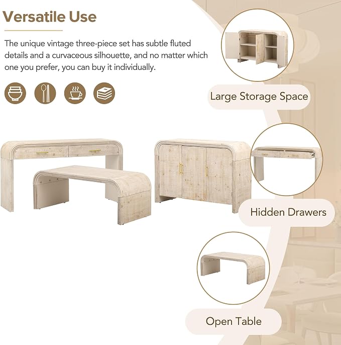 Vintage Silhouette Furniture Set - Image 5