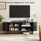 ONBRILL 63" TV Stand with Power Outlet - Image 3