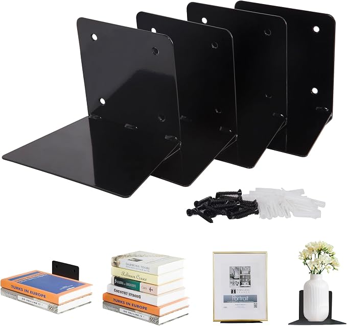 STORAGE MANIAC Floating Book Shelves by STORAGEMANIAC