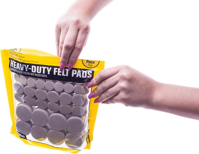 Smart Surface 8850 Heavy Duty Self Adhesive Furniture Felt Pads 3/4-Inch - Image 4