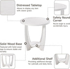 COZAYH Rustic Farmhouse end Table X 2P - Image 5