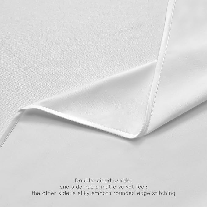 BALCONY & FALCON Rectangle Table Cloth Waterproof Tablecloth Fuzzy Linen and - Image 4