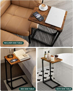 C-Shaped Side Table for Couch - Image 7