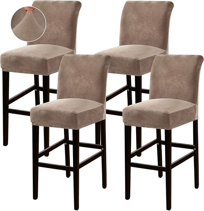 Turquoize Bar Stool Covers 4 Pack Bar Stool Covers by Turquoize