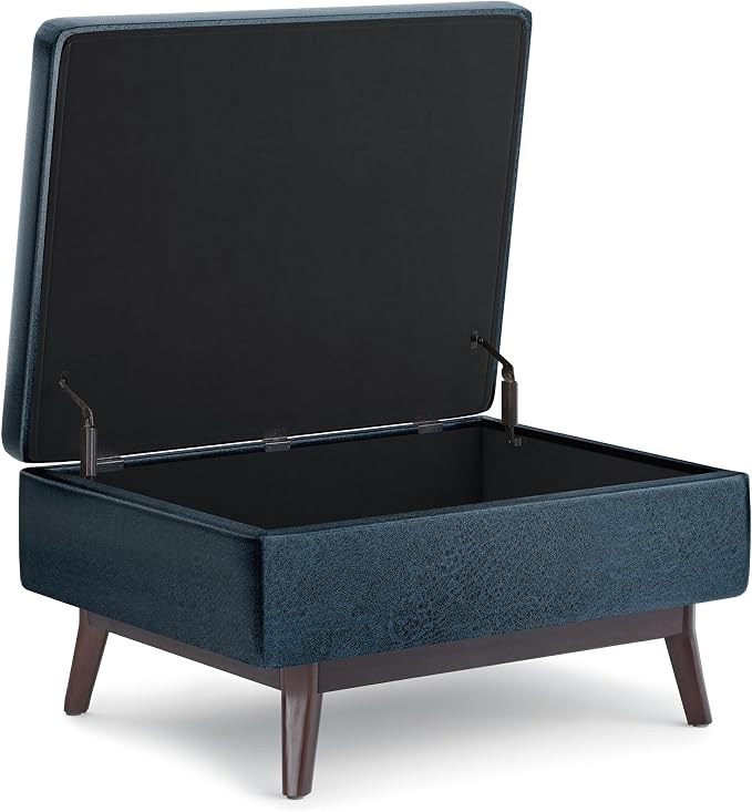 SIMPLIHOME Owen Coffee Table Storage Ottoman - Image 4