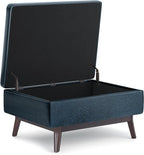 SIMPLIHOME Owen Coffee Table Storage Ottoman - Image 4