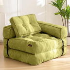 MAXYOYO Folding Sofa Bed, L-Shaped Convertible Sofa by MAXYOYO