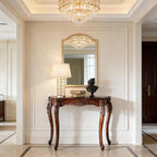 Traditional Carved Wood Console Table, Classic Entryway Table - Image 4