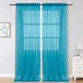 Marine Sheer Curtains 96 Inch Length, Elegant Sheer Curtains by OWENIE