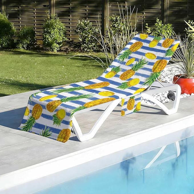 Irisbell Lounge Chair Towel Cover - Image 2