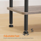 HOOBRO Narrow Side Table, 3-Tier Slim End Table No Tools Needed, Twist-On - Image 7