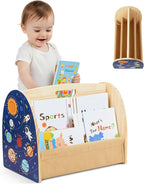 Toddler Bookshelf Double-Sided by Unknown