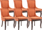 Modern Dining Chairs Set of 6, High Back Dining Chairs Side Chairs by MZDOO