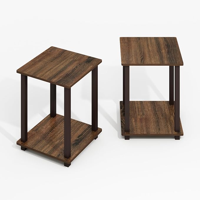 Furinno Simplistic Side Table Set of 2, End Table, Night Stand, Nightstand - Image 7