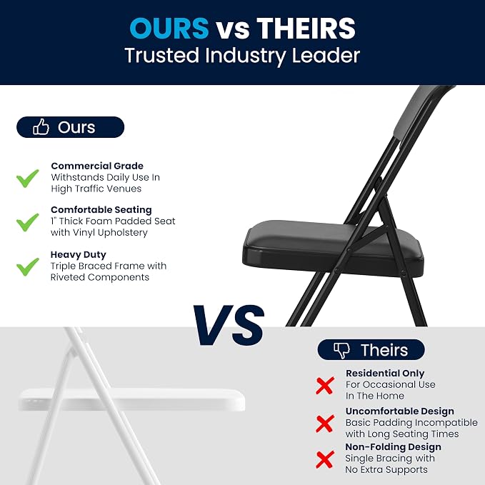 Flash Furniture HERCULES Series Metal Folding Chairs - Image 5
