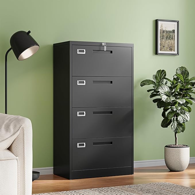 Letaya 4 Drawer File Cabinets - Image 2