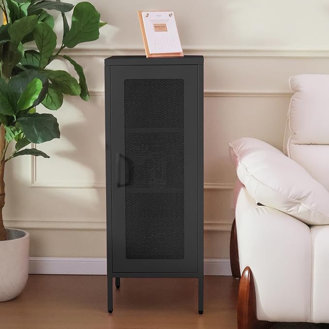 Slim Metal Storage Cabinet - Image 5