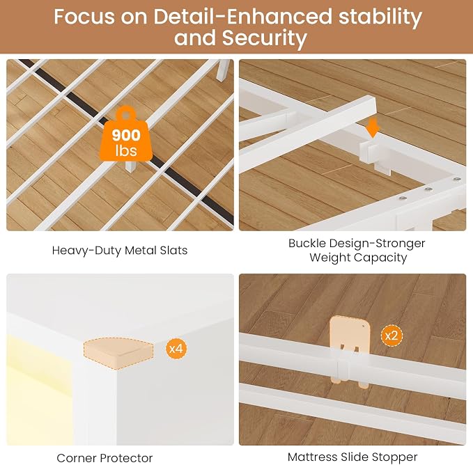DICTAC Full Corner Bed Frame - Image 9