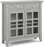 SIMPLIHOME Acadian Storage Cabinet by SimpliHome