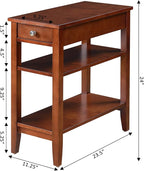 Convenience Concepts American Heritage Chairside End Table - Image 3