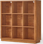 Joaxswe 9 Cube Storage Book Shelf, 40.5" Wide Organizer Bookshelf by Joaxswe